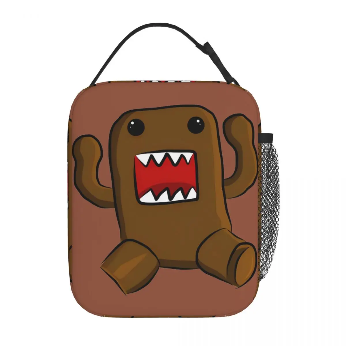 Little Domo Kun Monster Insulated Lunch Bags Portable Meal Container Thermal Bag Tote Lunch Box Beach Travel Food Bag