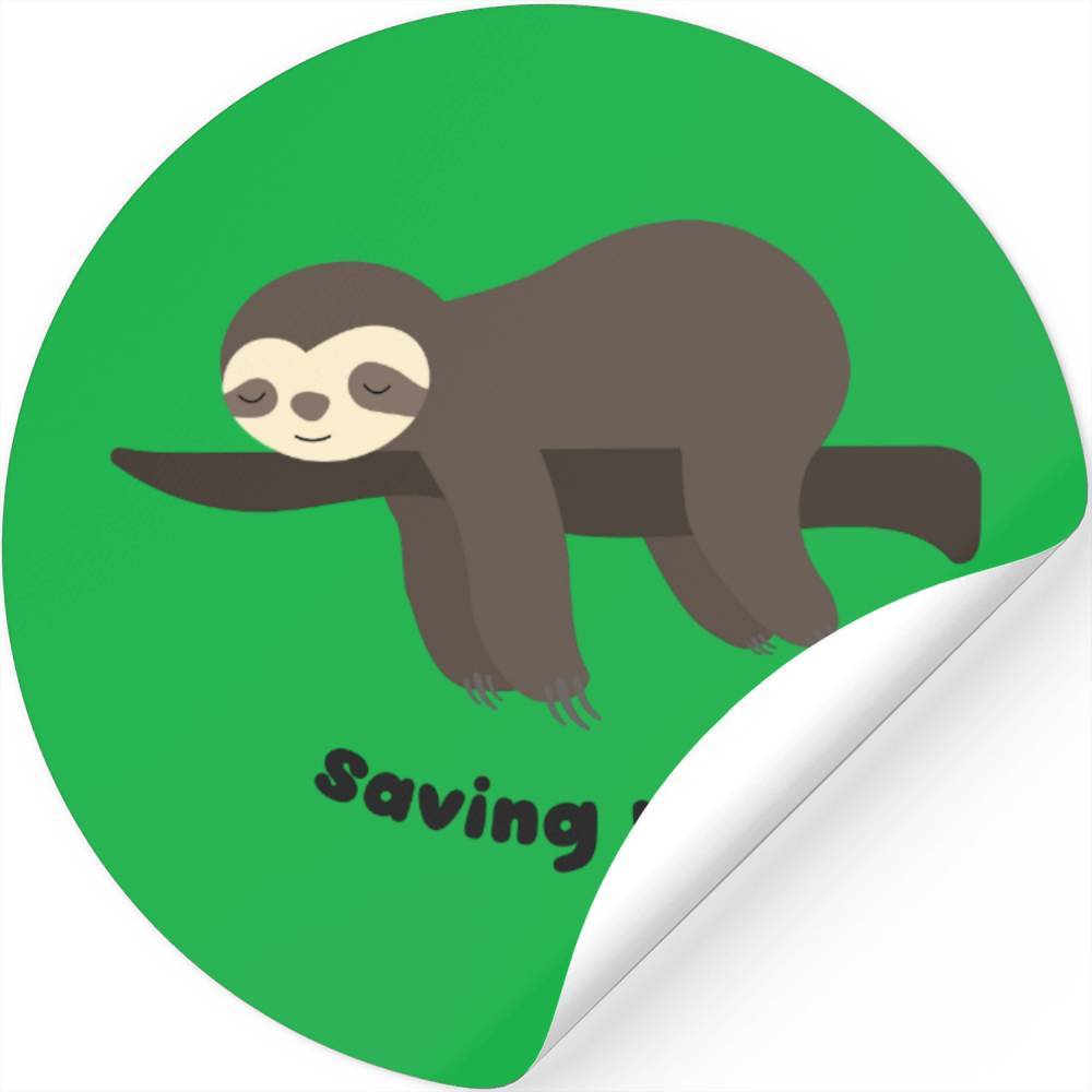 Running Late is My Cardio Stickers