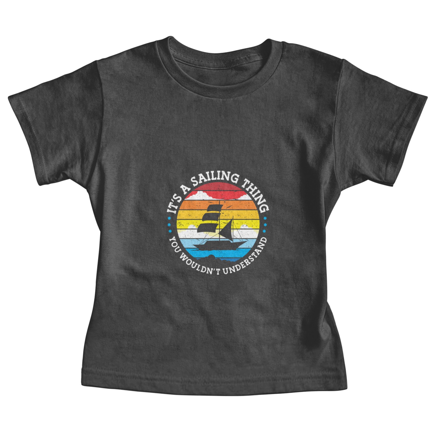 Sailing Gift Sailboat Boating Captain Best Sailor Baby Tees