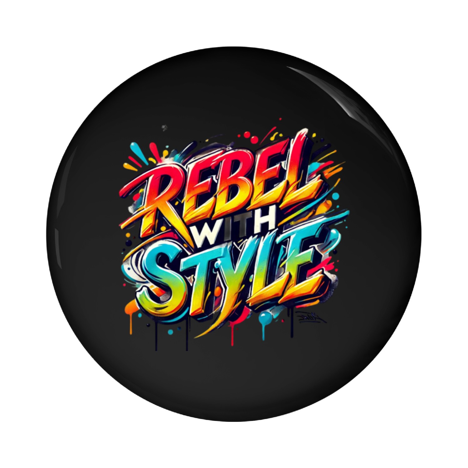 Rebel with style Pin Buttons