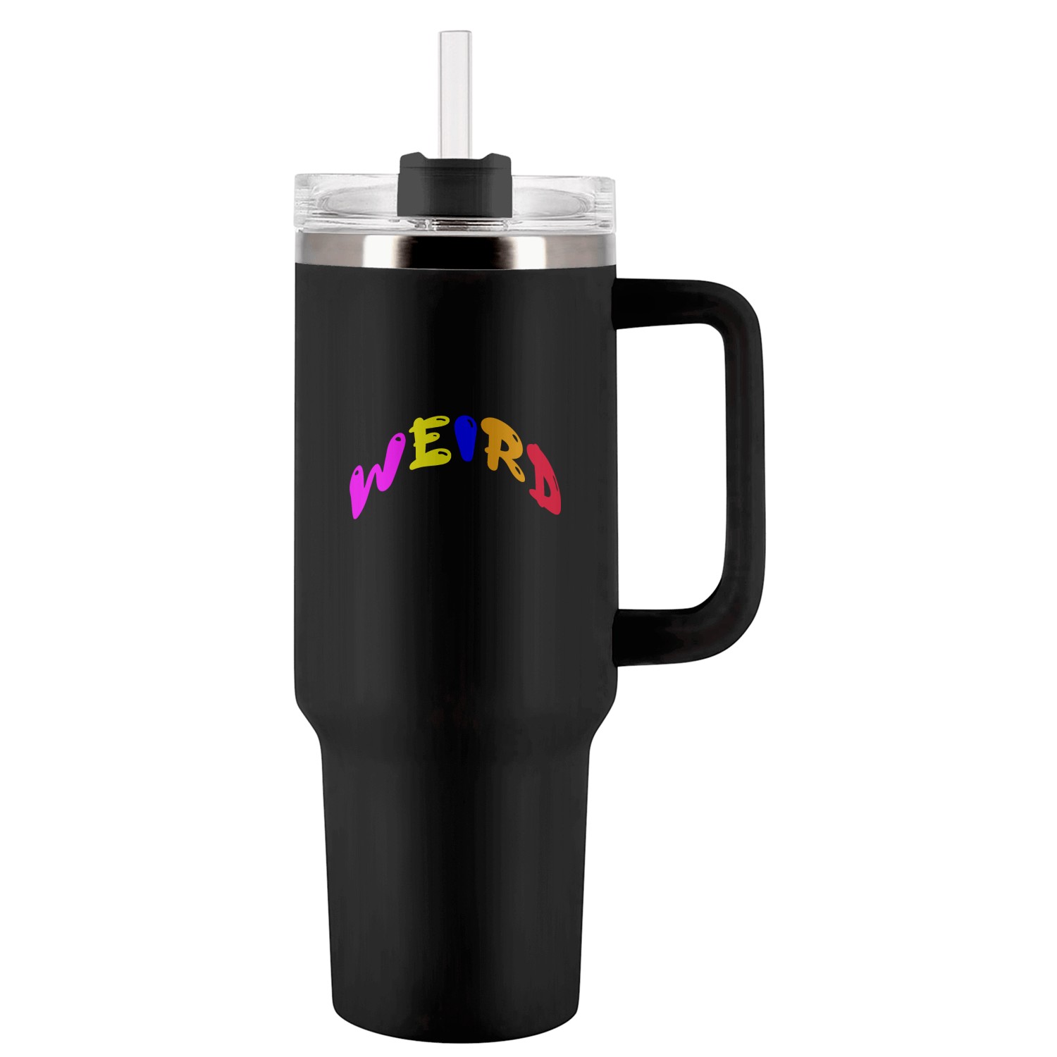 weird Tumblers 40 Oz With Handle