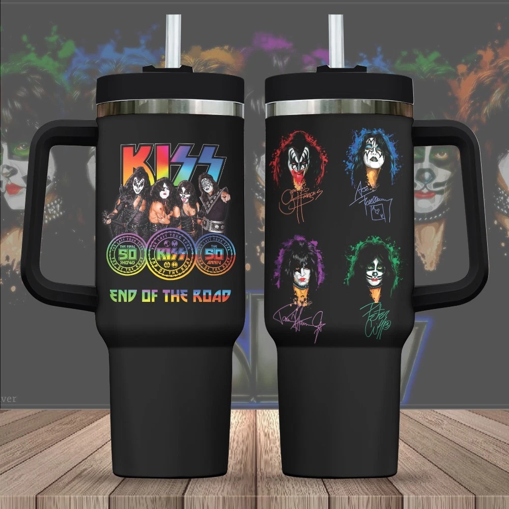 New Kiss.B@nnd Music Gift For Fans 40oz Tumbler