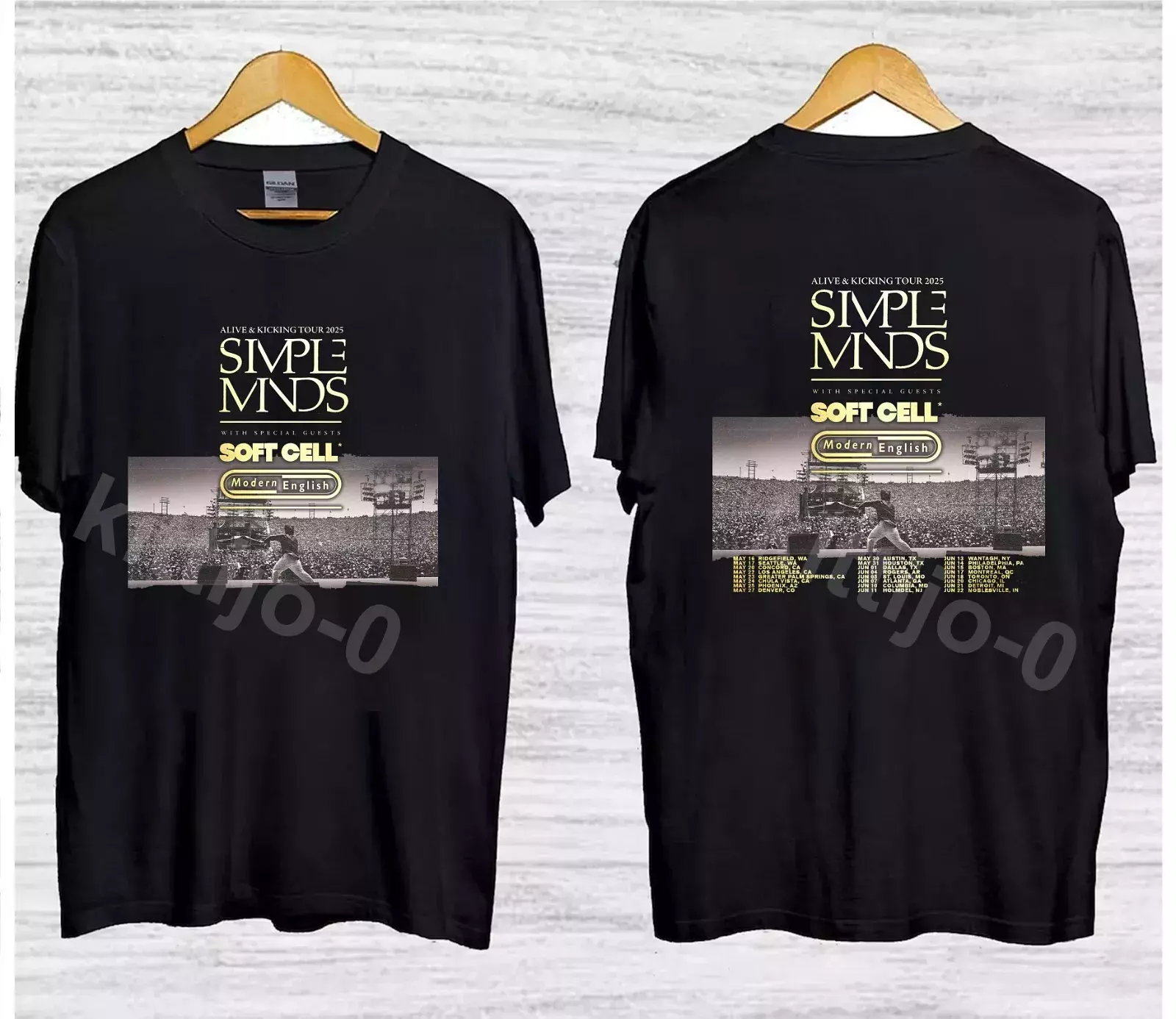 Simple Minds Bring Alive & Kicking Tour 2025 T-Shirt, fan gift Tee Unisex Shirt