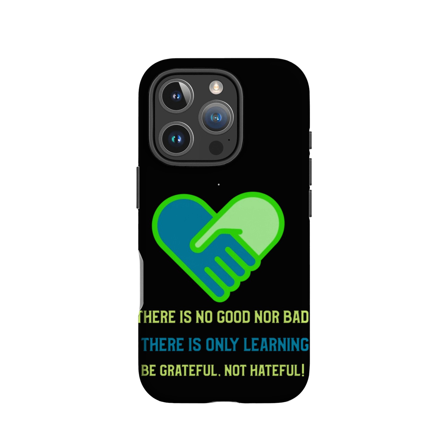 Be grateful not hateful! IPhone Cases