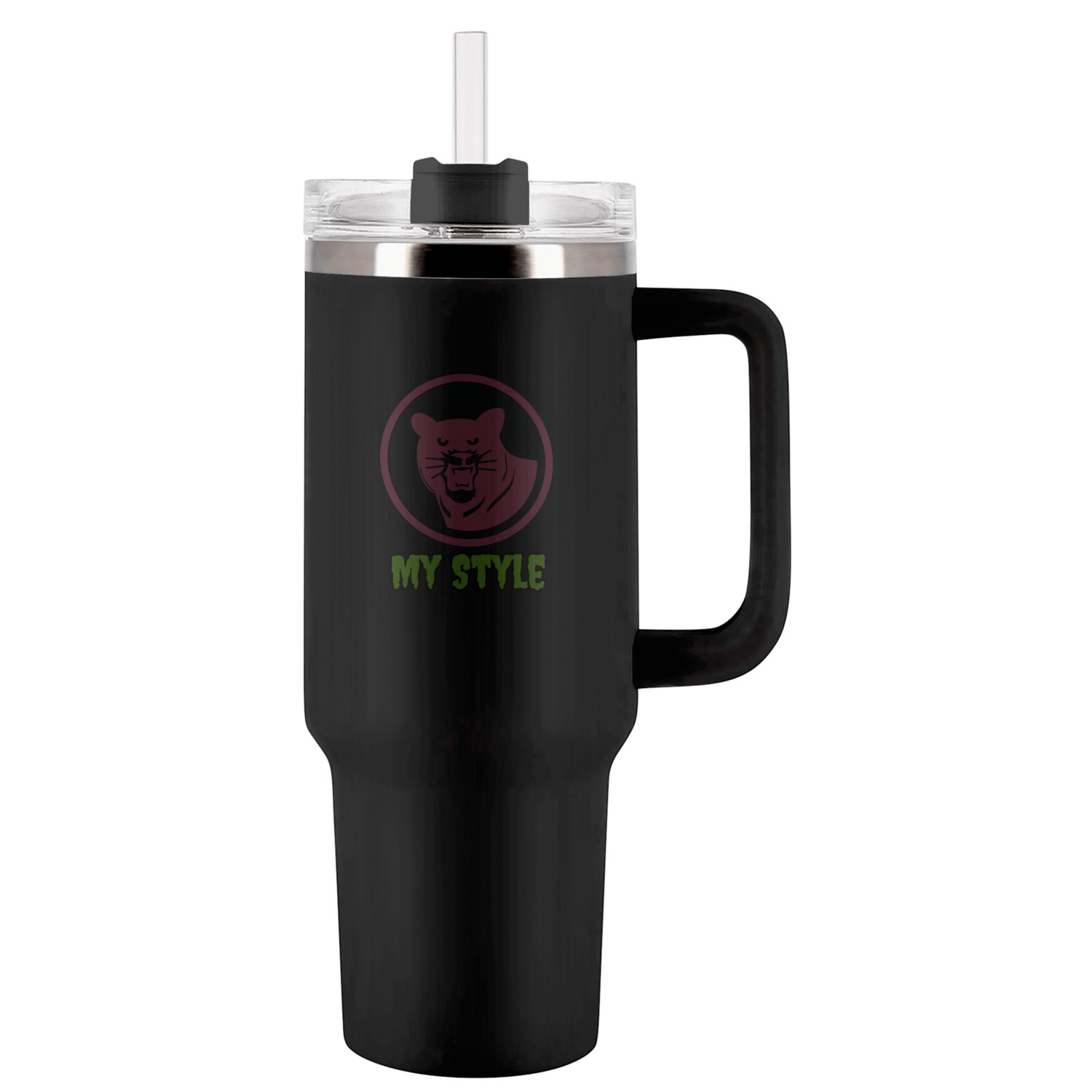 Logopit mystyle Tumblers 40 Oz With Handle