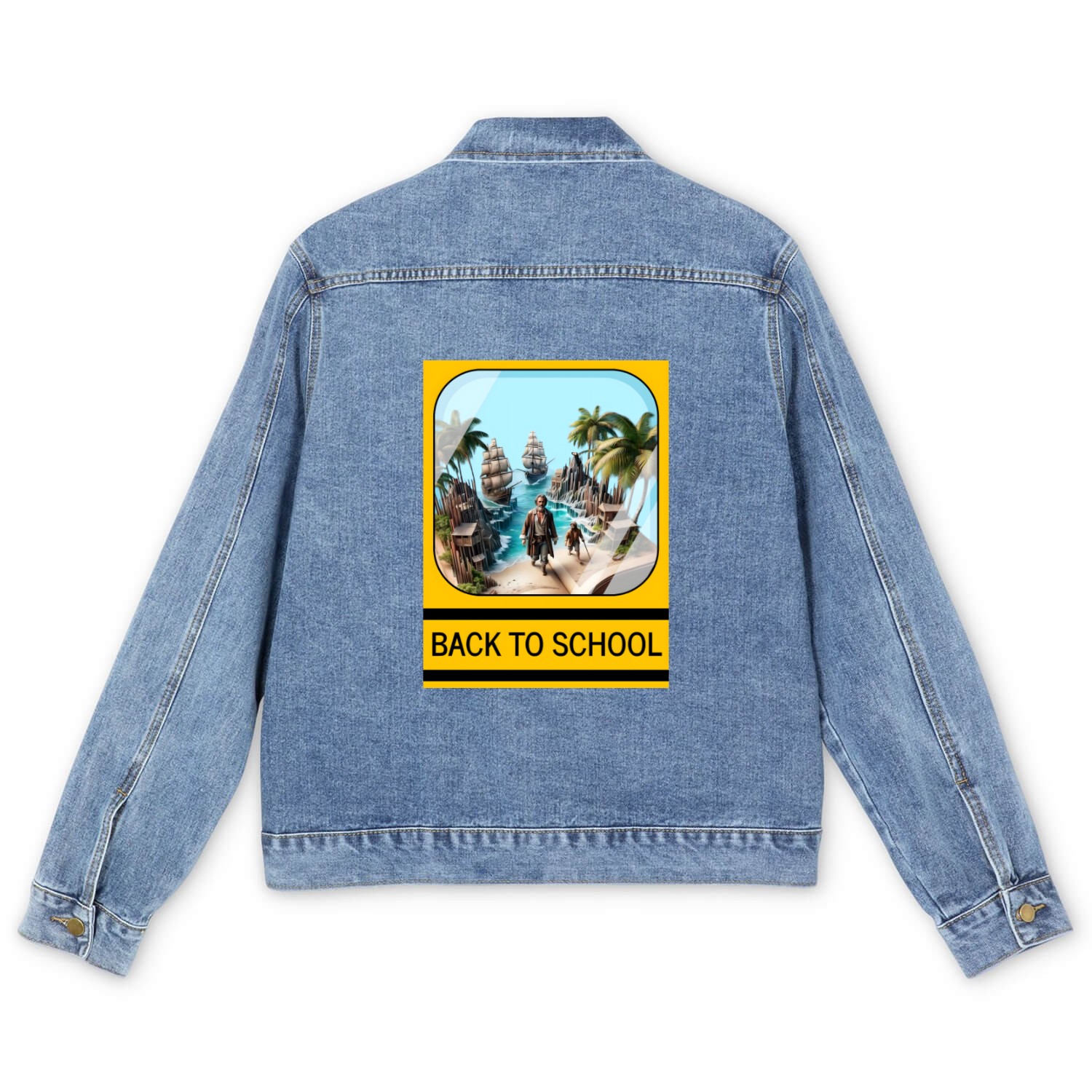 Back-to-school Men's Denim Jackets