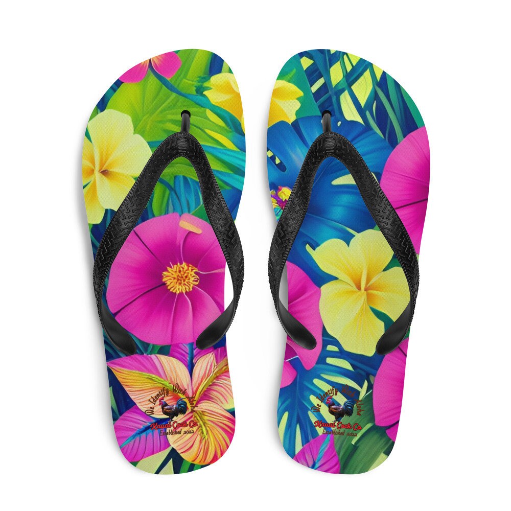 Island Style Flora Slippahs/Flip-Flops