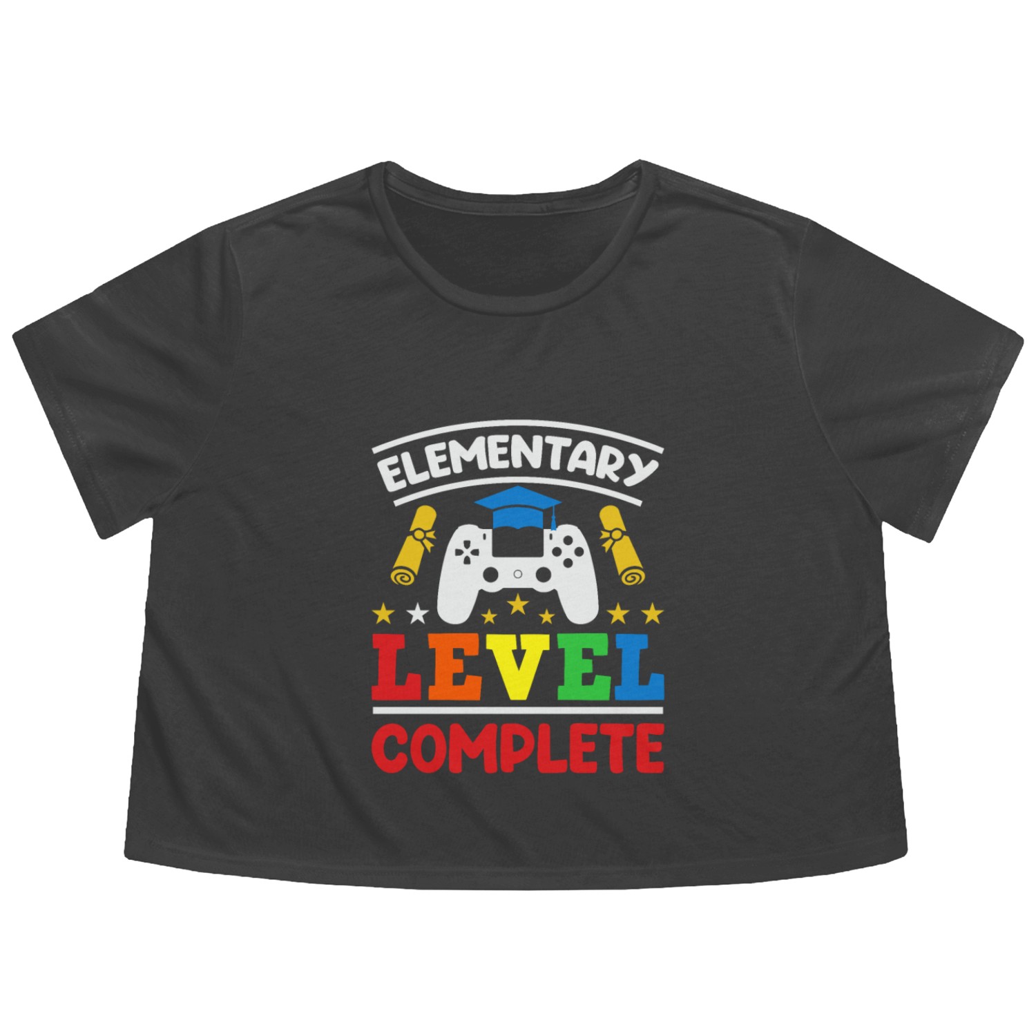 Amzad Elementary School 2 Flowy Cropped Tees