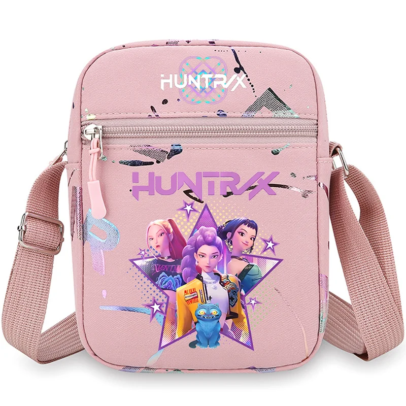 K-pop Demon Hunter Candy Kids Lunch Bag, Portable Learning Kit Pouch, Purse Wallet, Belt Pouch, Shoulder Daypack
