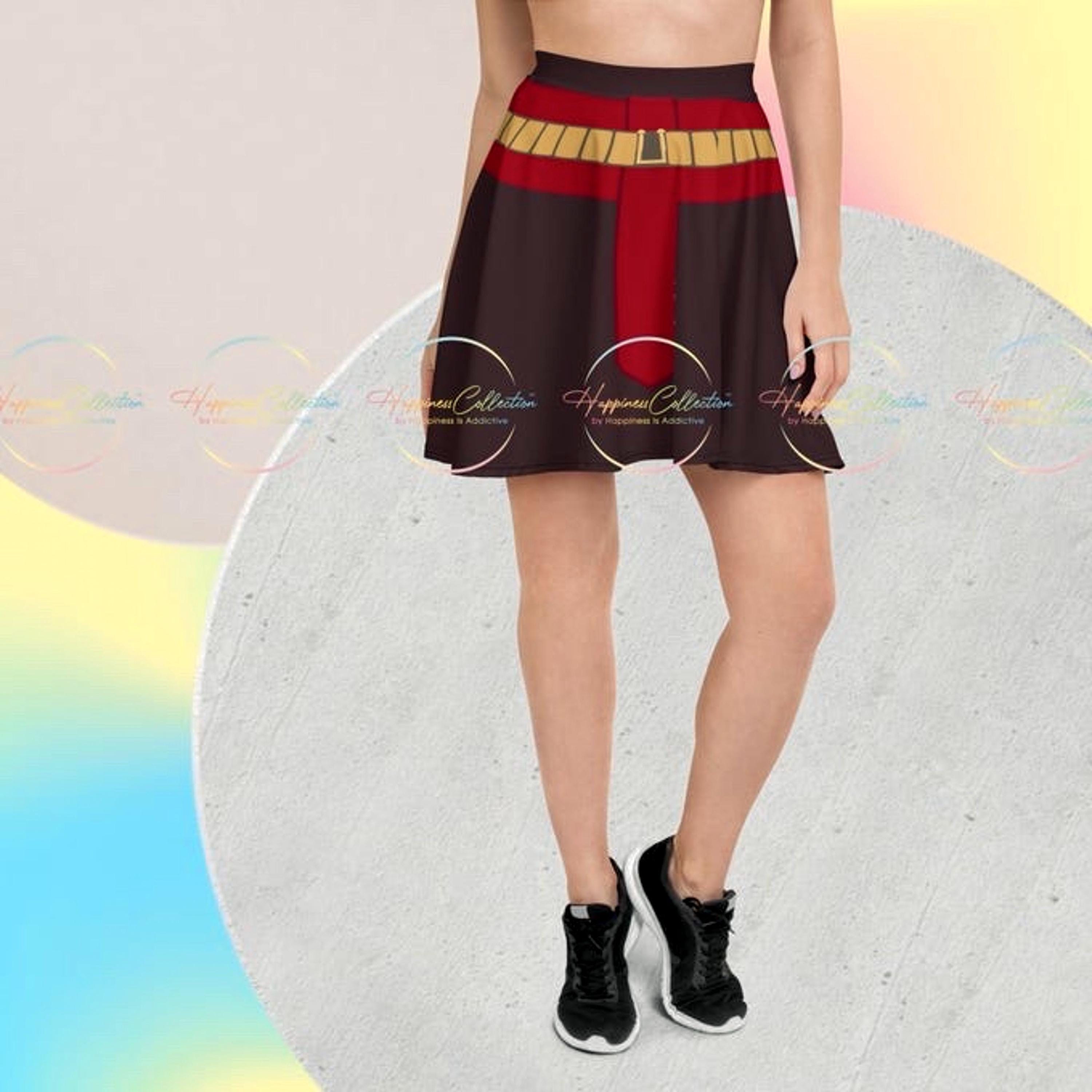 Namaari Formidable Dragon Warrior Women Summer Skater Skirt