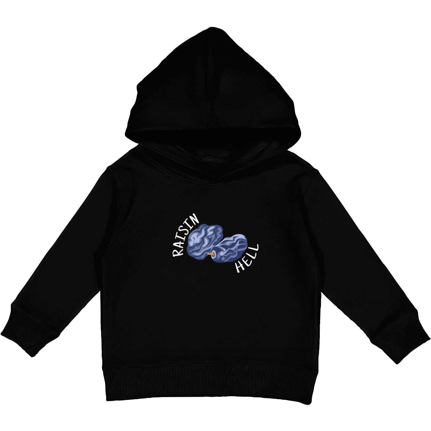 Raisin Hell Raisin Grapes Kids Pullover Hoodies