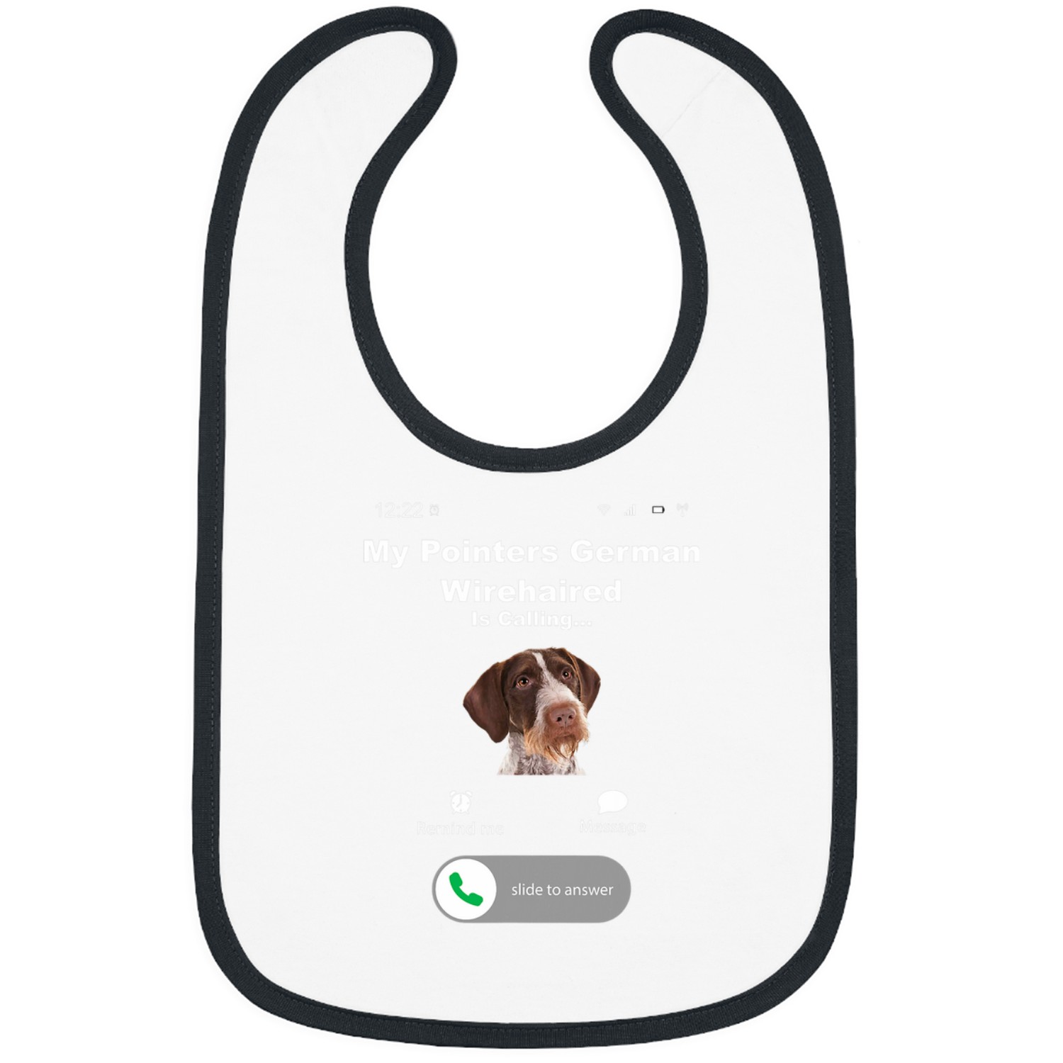 My Pointers German Wirehaired is Calling Bibs