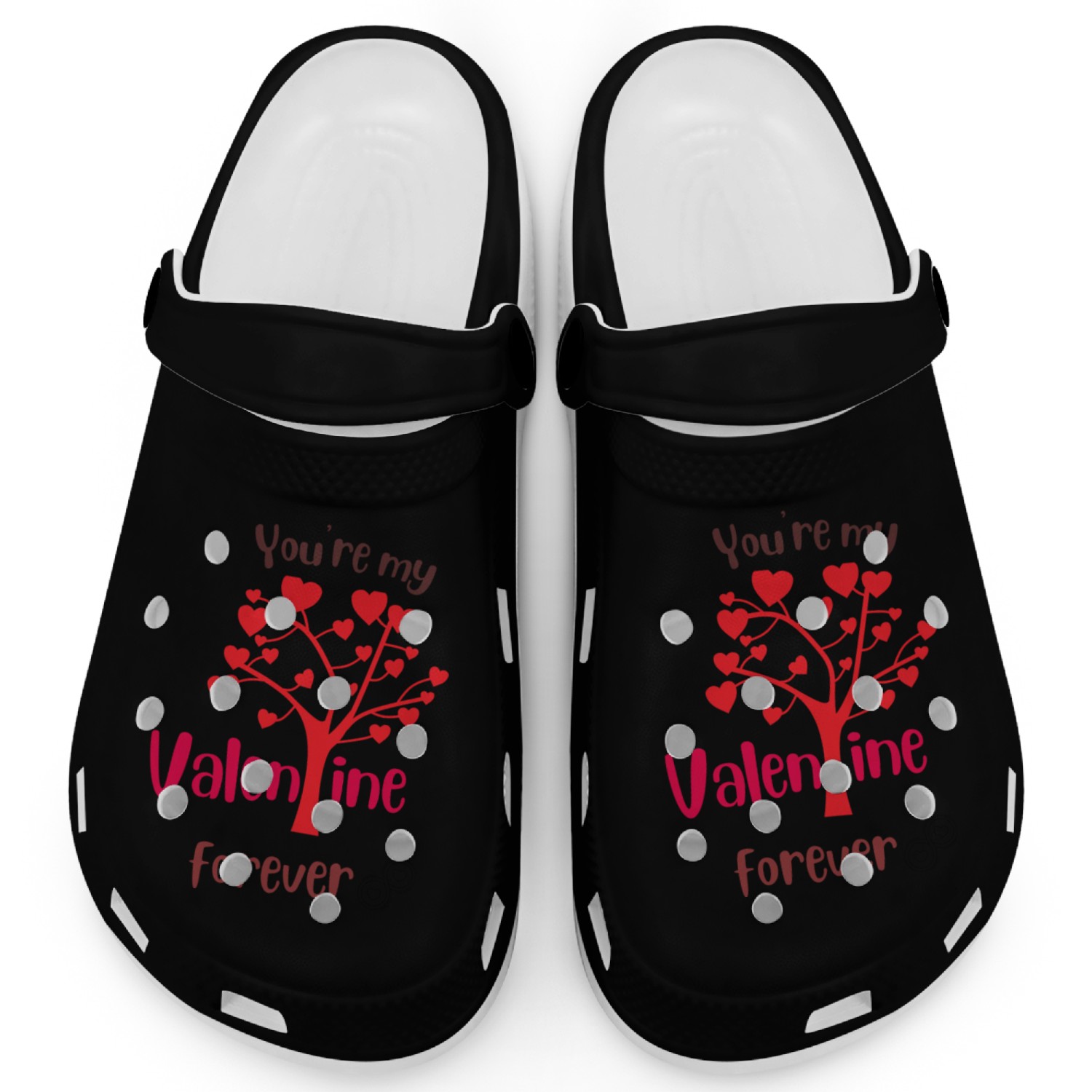 Valentine FOR ever Clogs