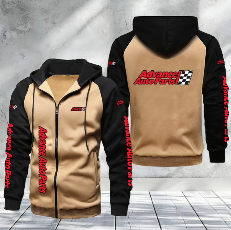 ADVANCE AUTO Raglan Full Zip Hoodies