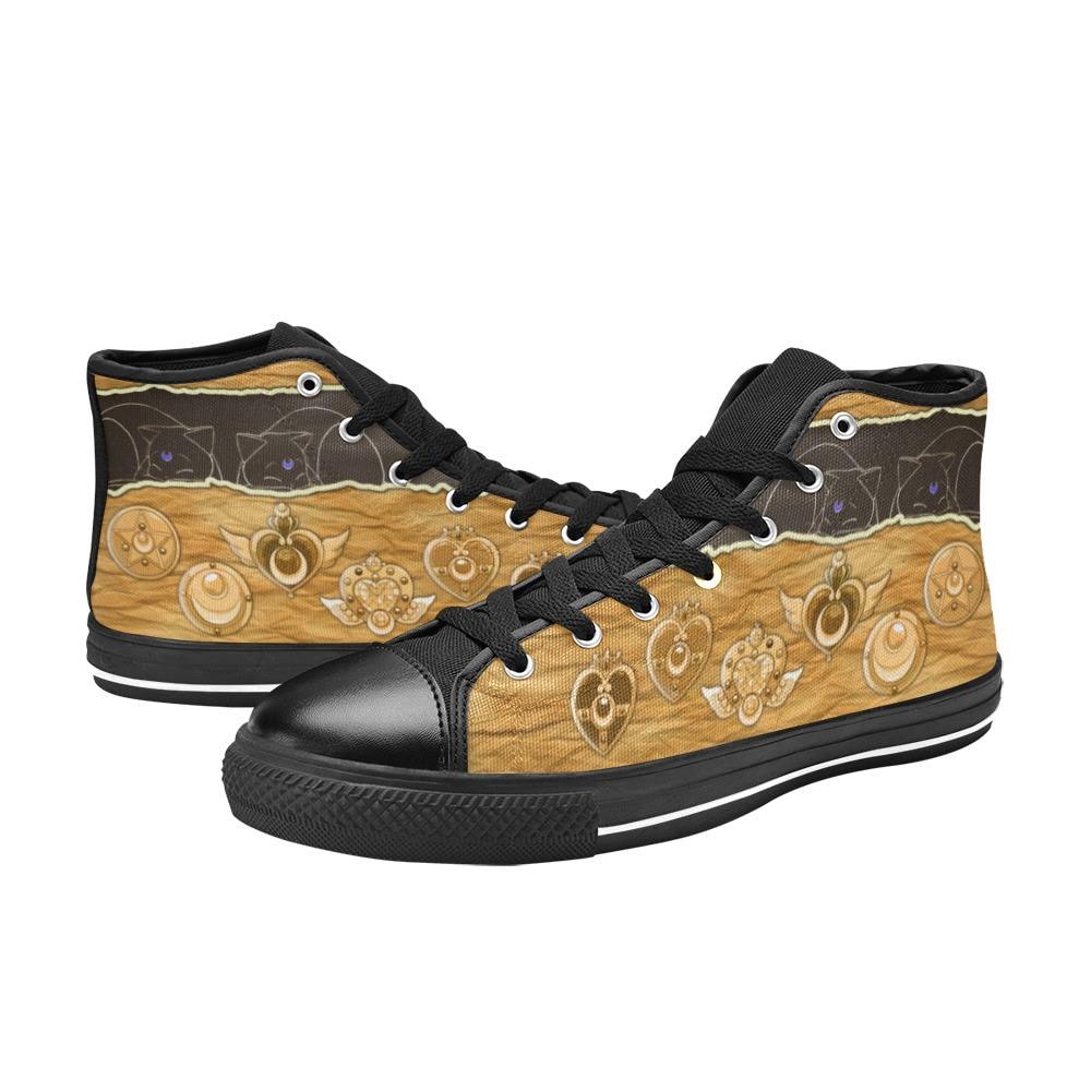 Cute Anime High Tops Sneakers, Birthday Gift for Him, for Her