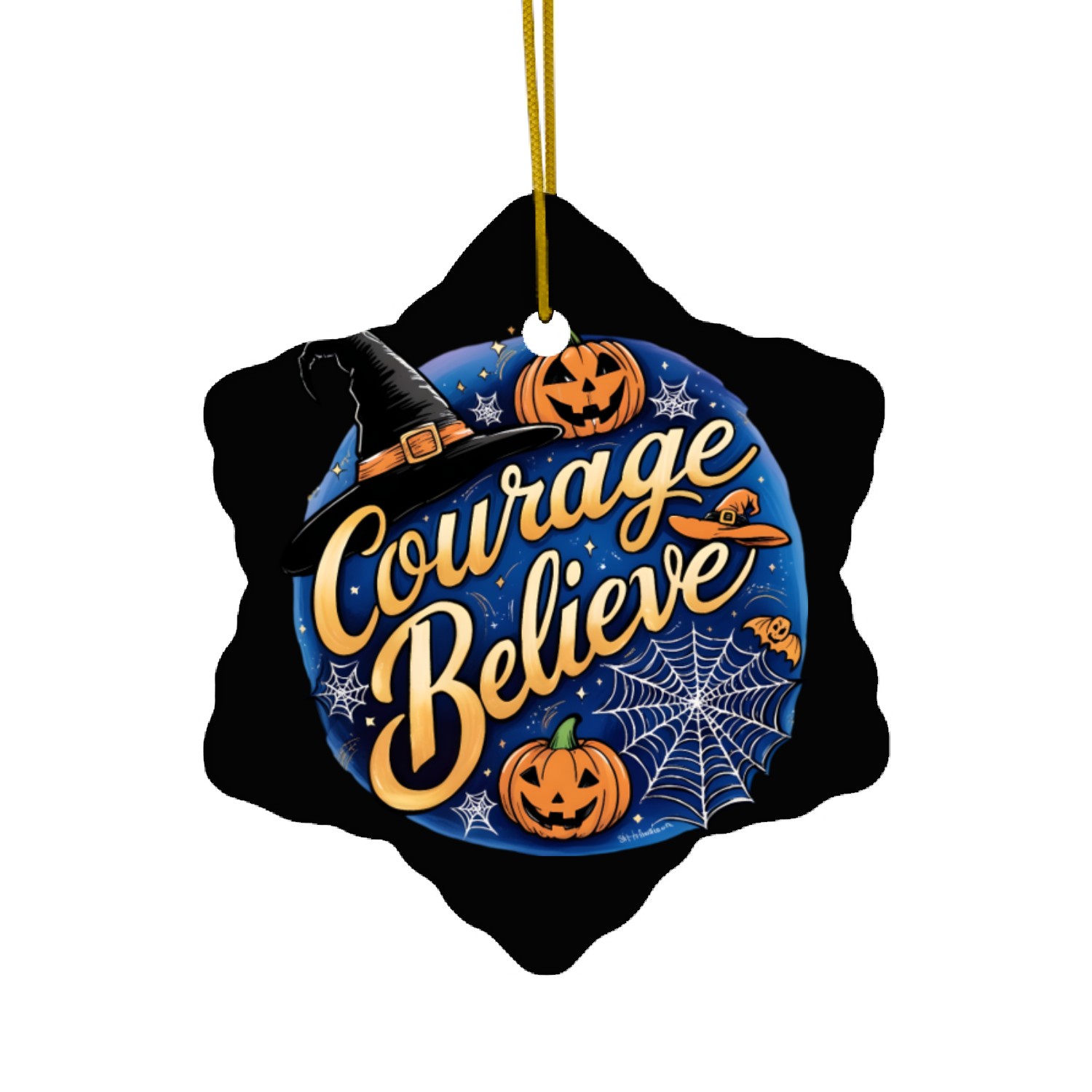 Enjoy a unique experience with the "Cowage" Hallow Ceramic Ornaments