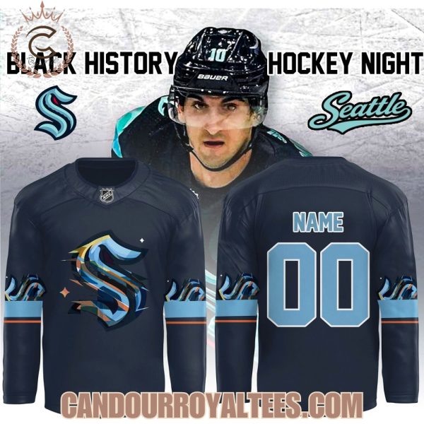 Seattle Krakesn x Black History Month 2026 Hockey Jersey