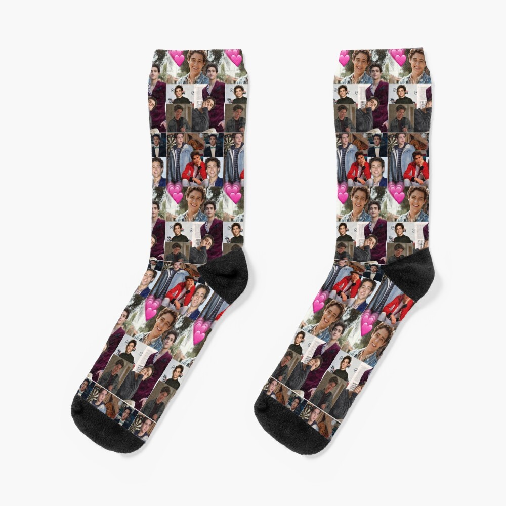 Joshua Bassett Collage High School Musical: The Musical: The Series Socks