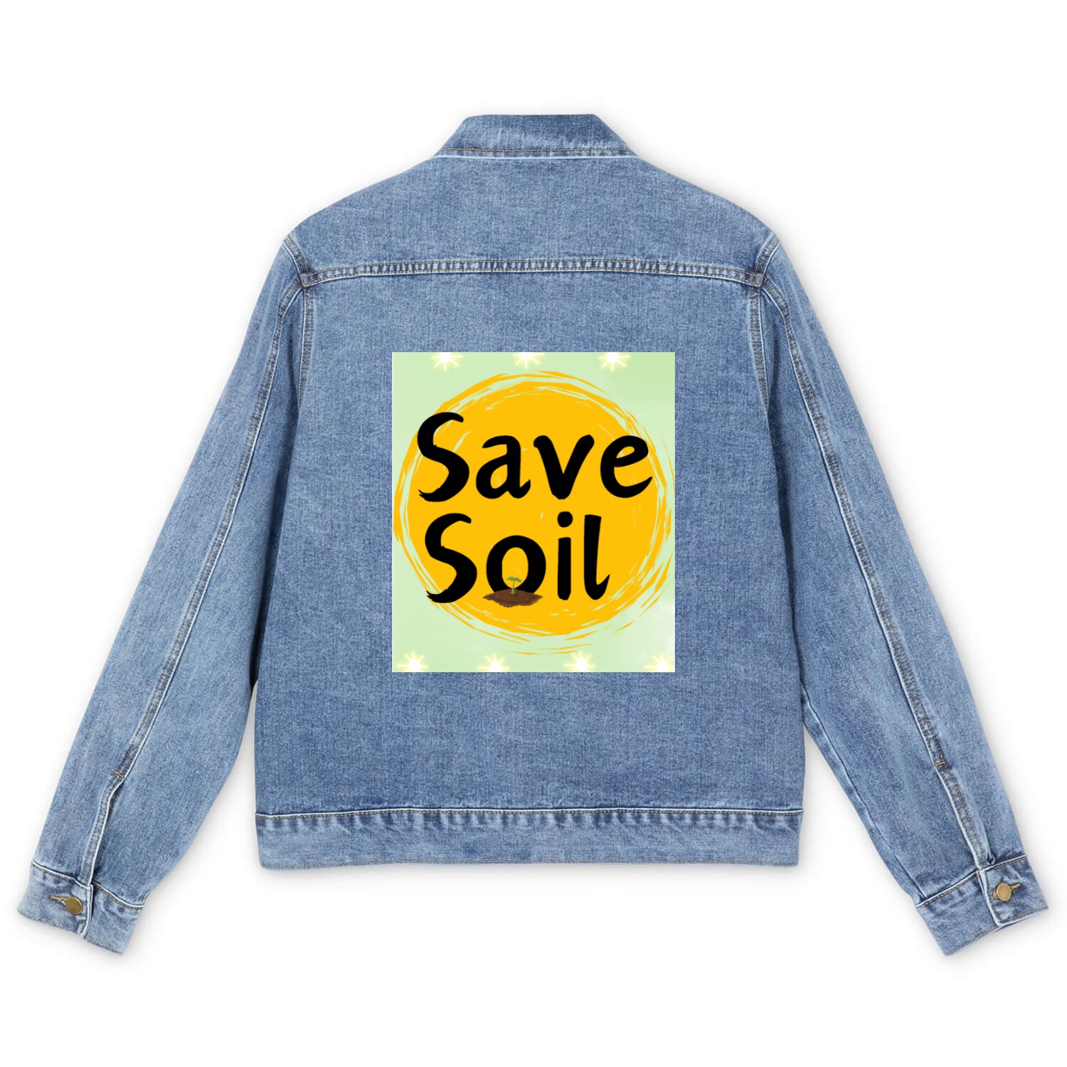 Save Soil Men's Denim Jackets