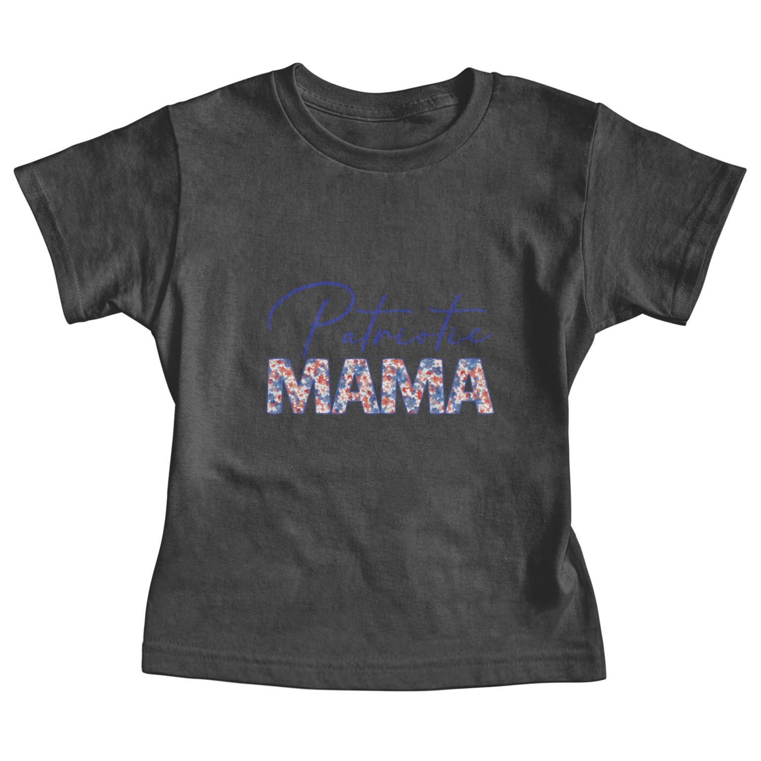 Patriotic Mama - Fourth of July - Mother's Day Baby Tees