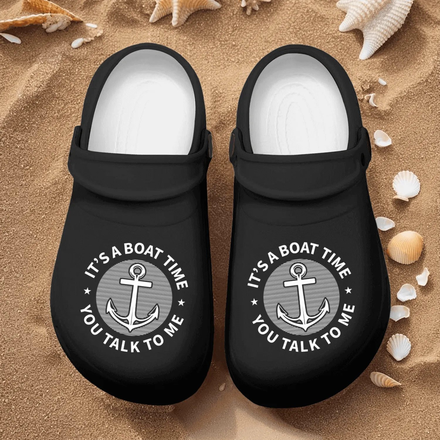 Sailing Anchor Sailboat Sailor Nurse Clogs