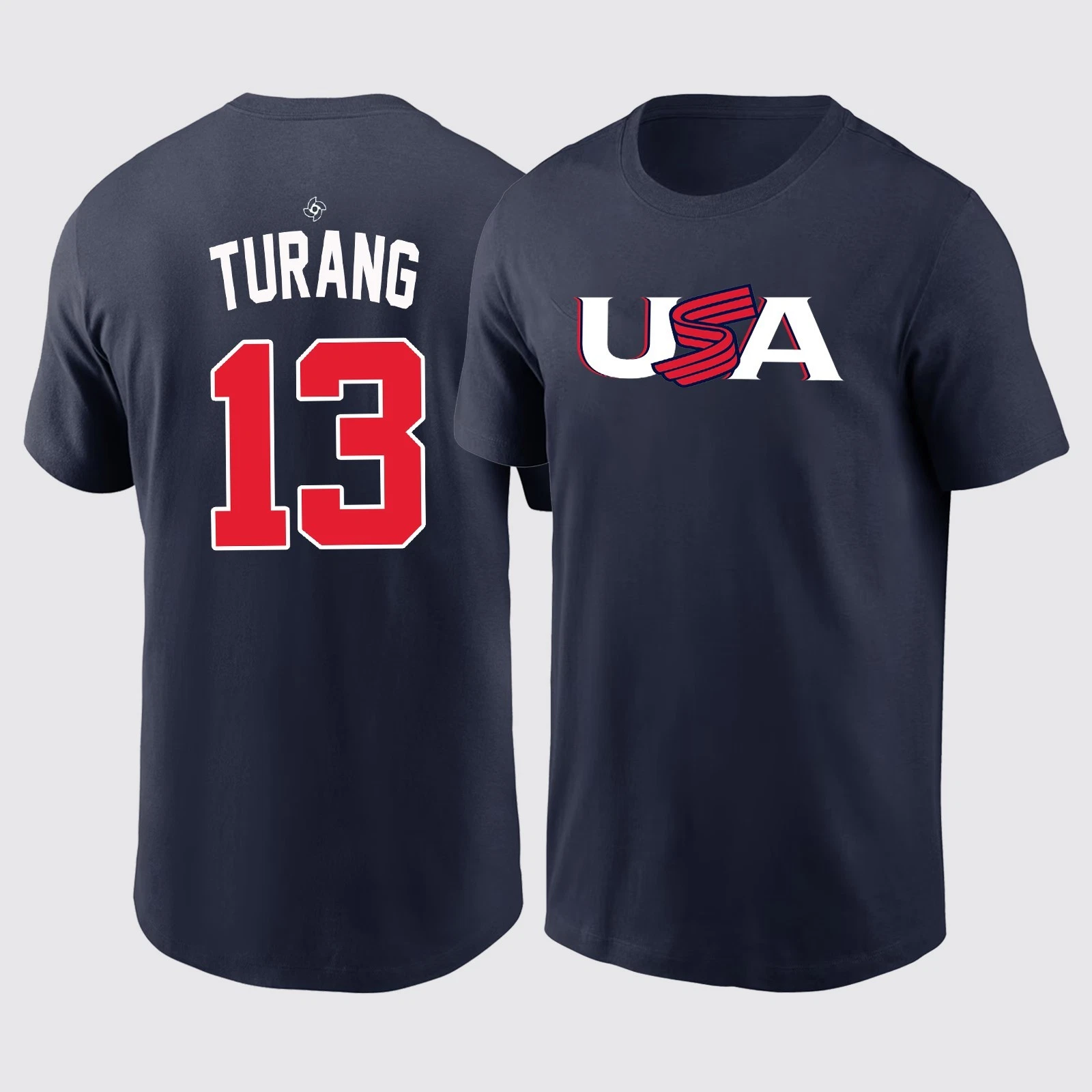 Brice Turang #13 USA Baseball World Classic T-Shirt