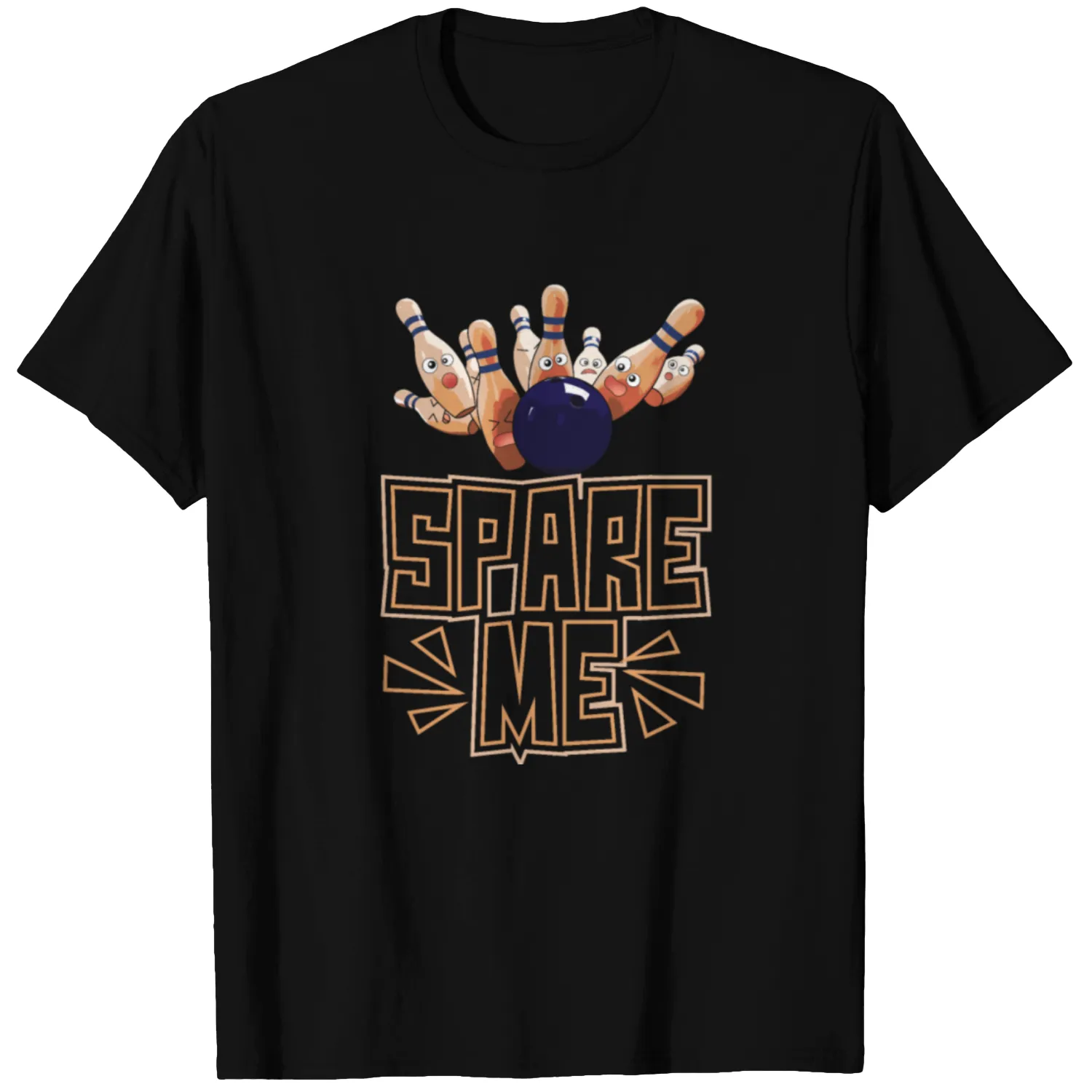 Spare Me Bowling T-shirt