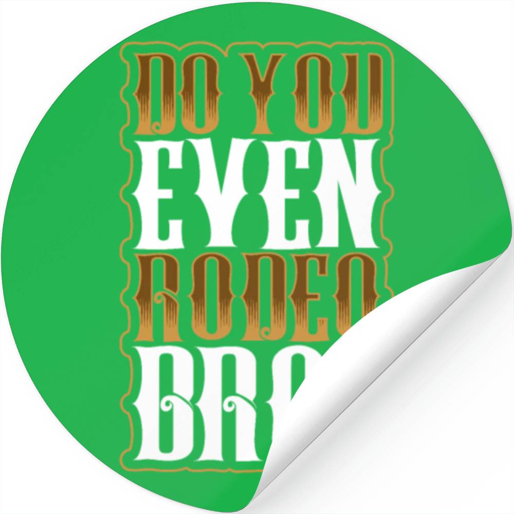 Cowboy Barn Bull Rider Rodeo Country Western Gift Stickers