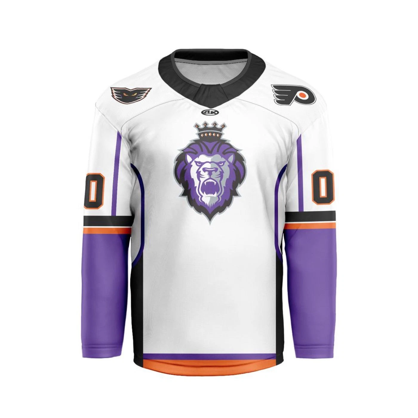 Personalized Reading Royals Away V-shaped Hockey Shirt Men's Fan Gear Xmas Gift