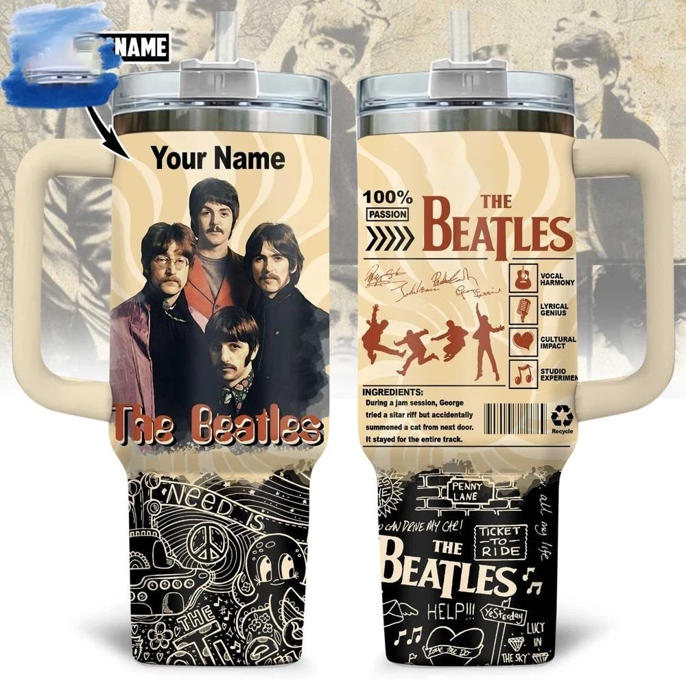 The Beatles Classic Limited Edition 40 Oz Tumbler