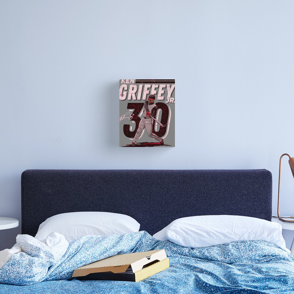 Ken Griffey Jr Canvas, Gift for baseball fan