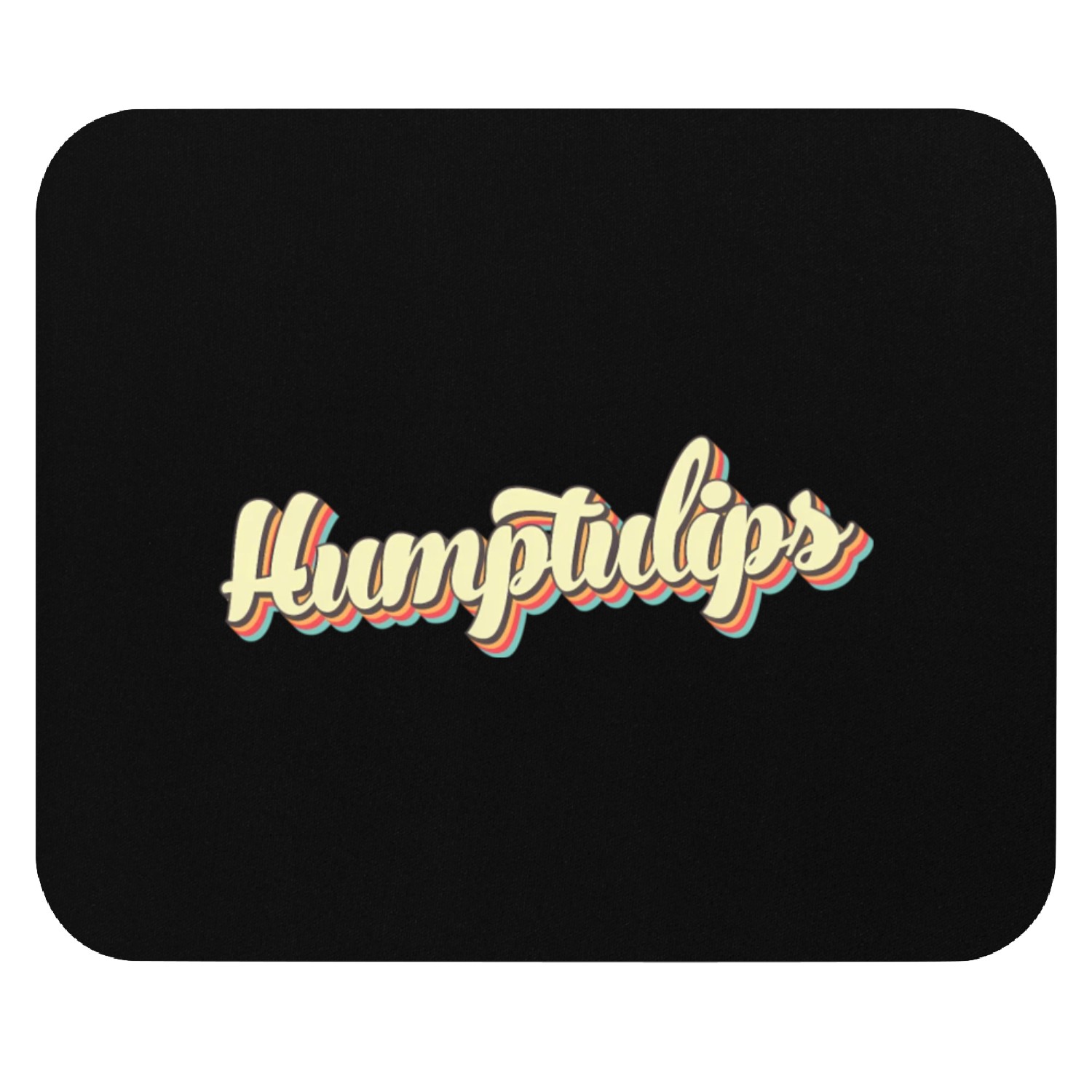 Humptulips Baseball Font Mouse Pads