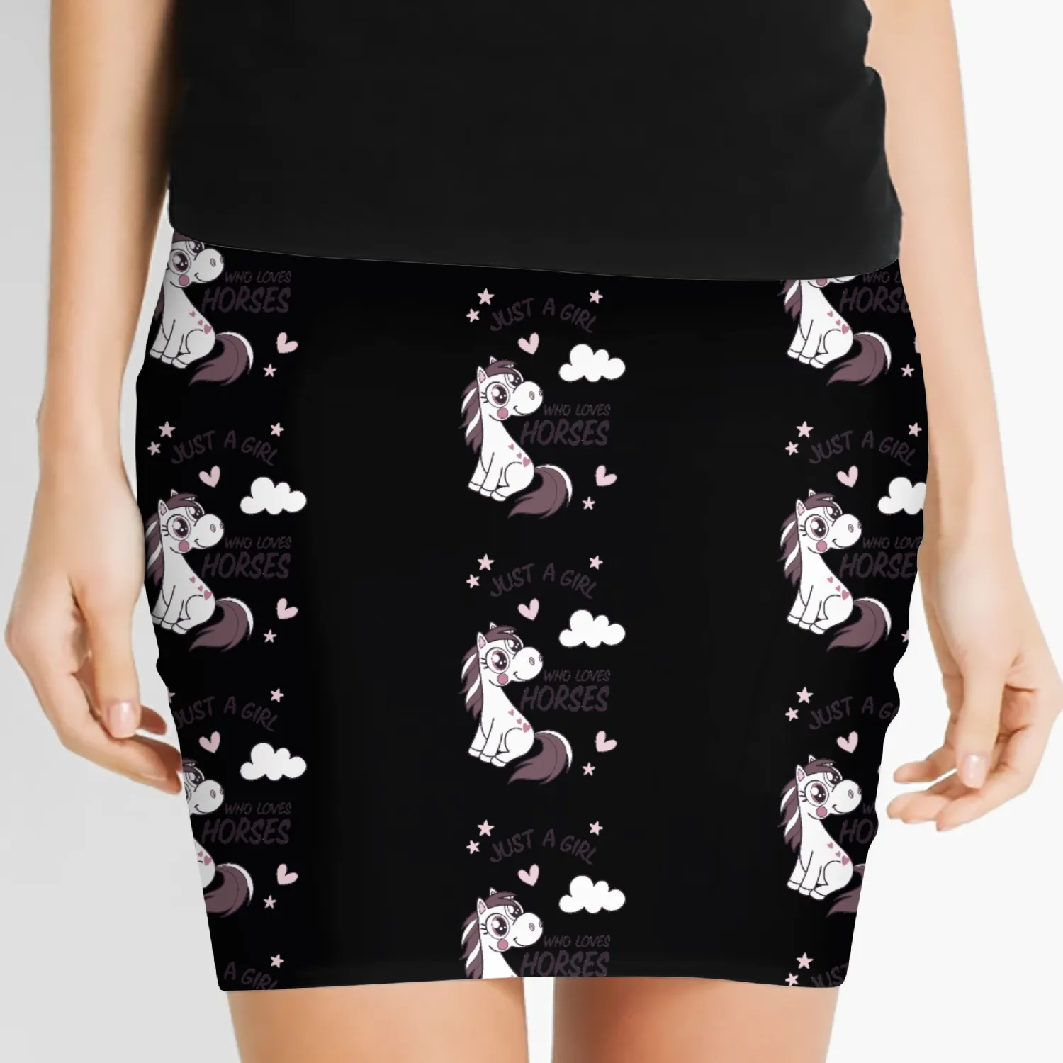 For Horse Lovers Women's Mini Skirts