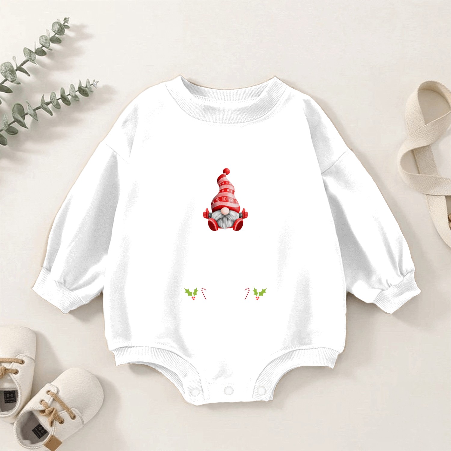 Christmas Pajamas Pajamas Sleep Baby Romper Sweatshirts