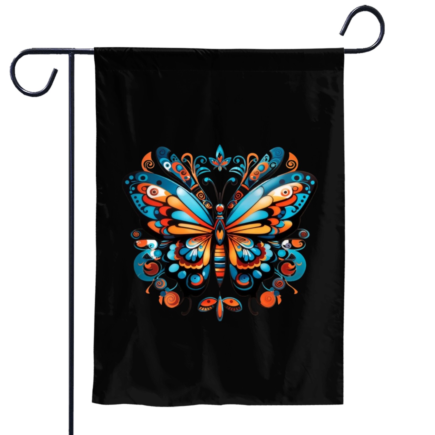 Aztec Butterfly Rainbow Butterfly Women’s Garden Flags