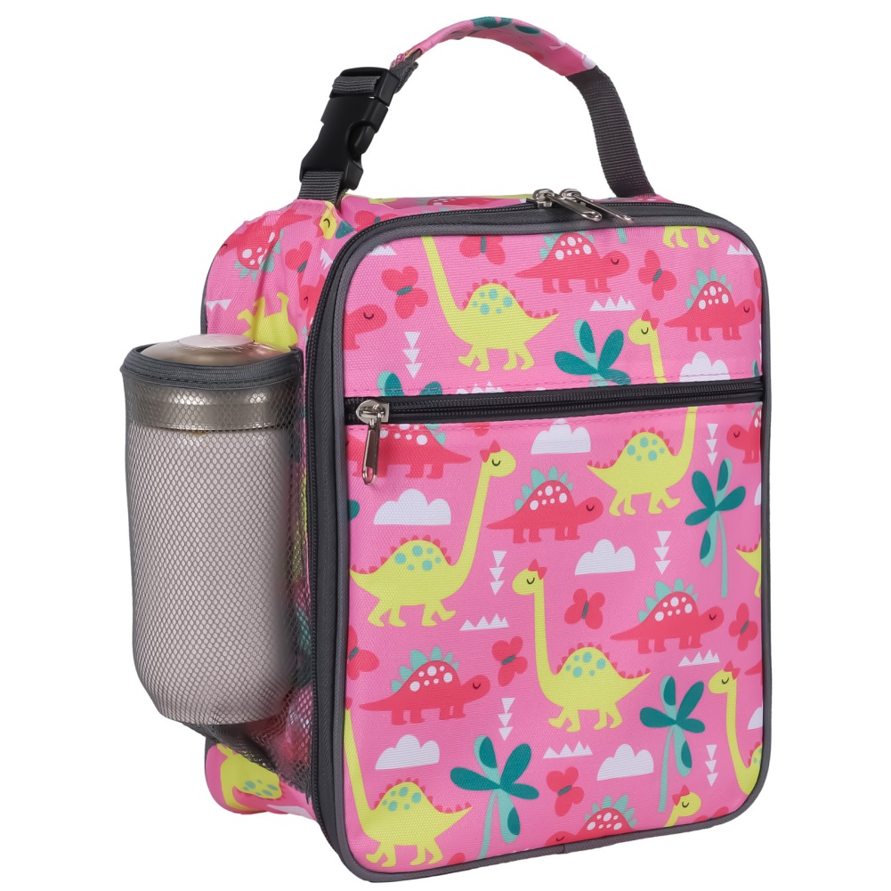 Dinosaur Print Lunch Box, Back to School Gift, Portable Lunch Box for Outdoor Picnic, Storage Food Tote Bags