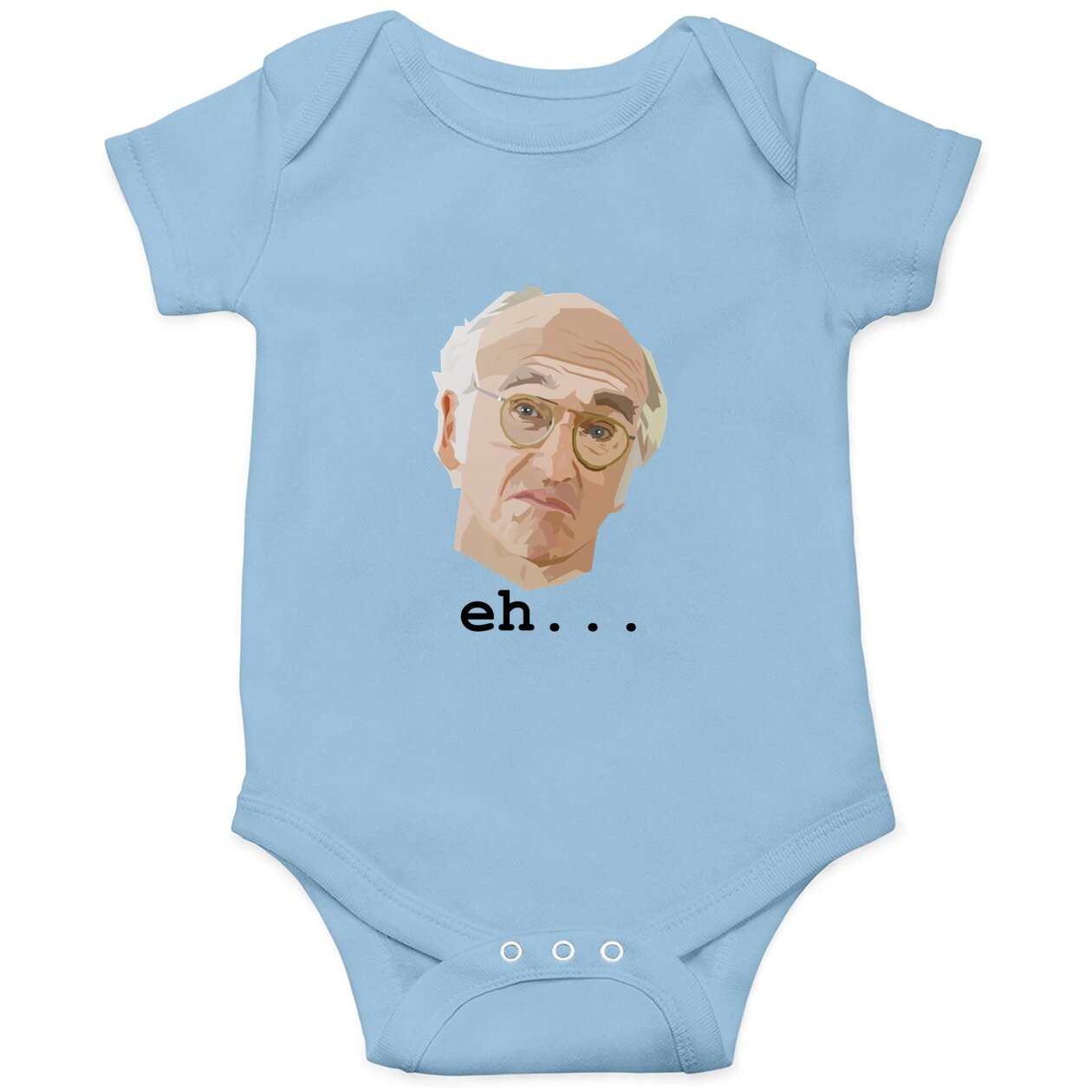 Curb Your Enthusiasm Larry David Eh Baby Bodysuit