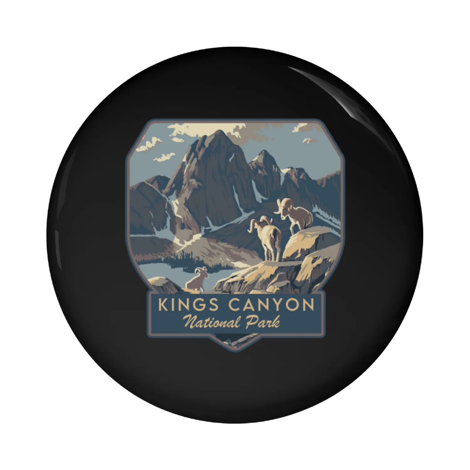 kings canyon national park Pin Buttons