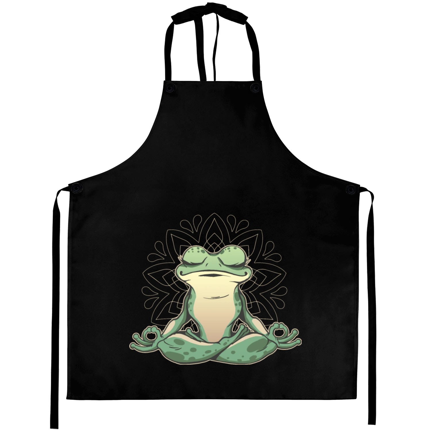 Frog Making Yoga Aprons