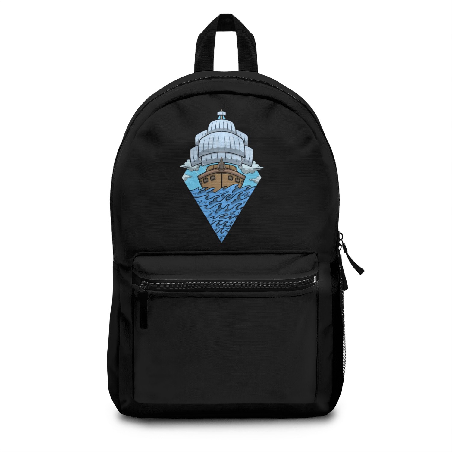 Sailor Sunset Sailboat Skipper Captain Sailing Backpacks