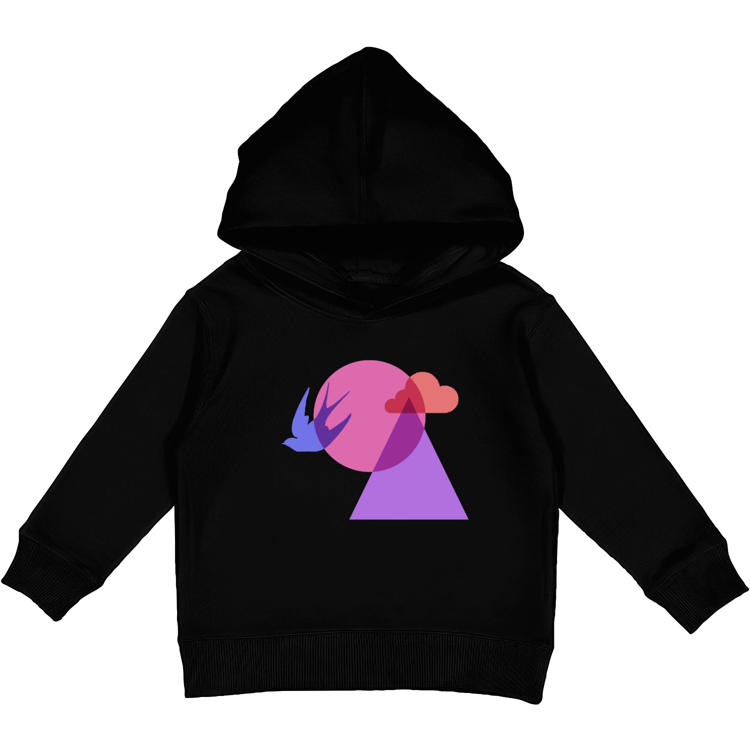 Design about nature Kids Pullover Hoodies