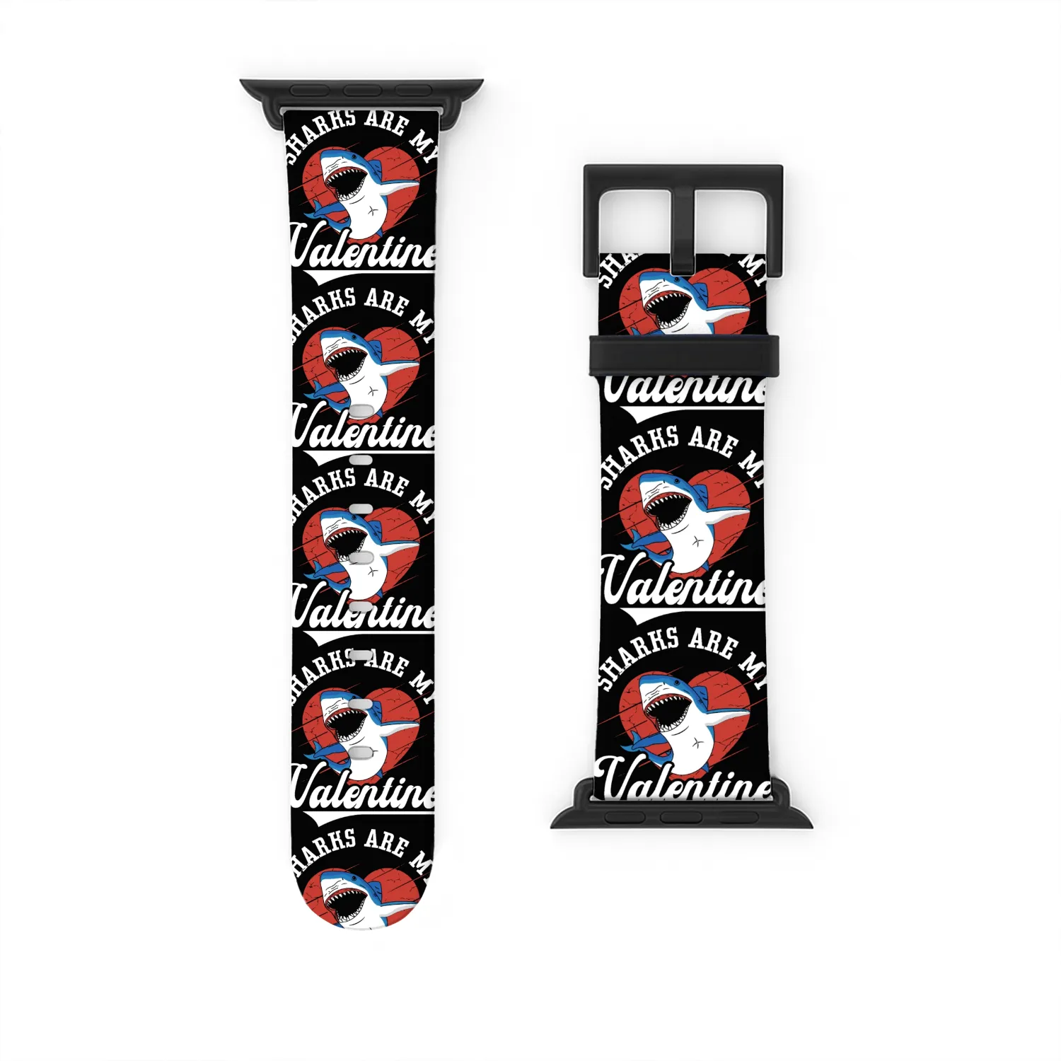 Sharks Are My Valentine Freediving Dive Freediver Watch Bands For Apple Watch