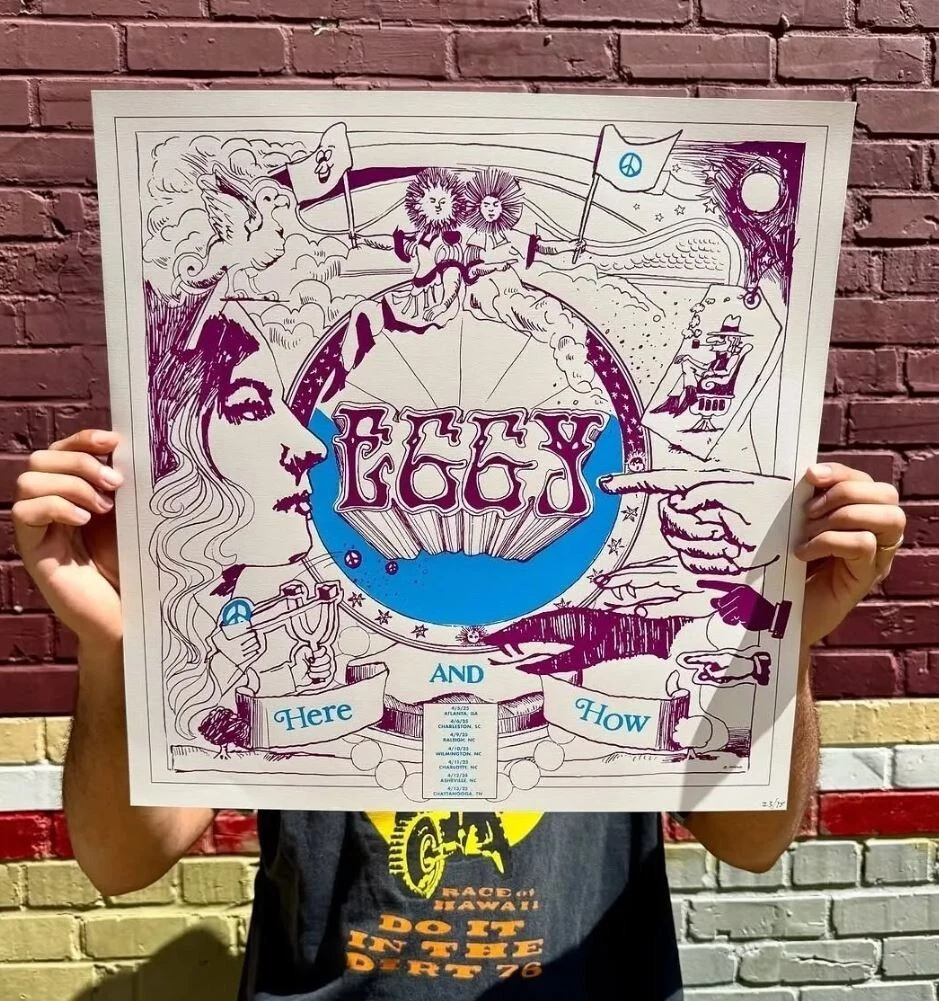HOT Tour Eggy music April 2025 - Poster Tour - Music