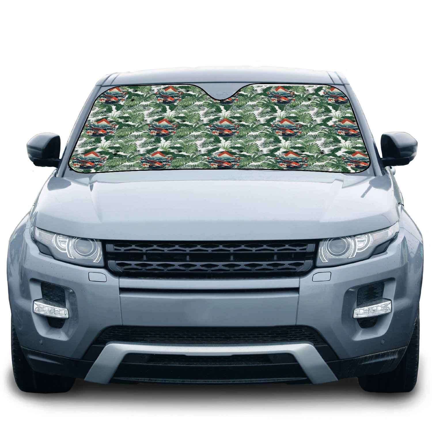 Koi Fish Koi Carp Japanese Koi Garden-Pond Koi Car Sun Shades