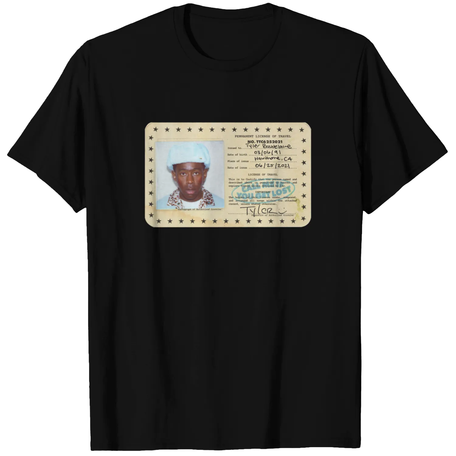 Tyler The Creator Call Me If You Get Lost T-Shirt - Tyler The Creator T-Shirt - Tyler The Creator Shirt