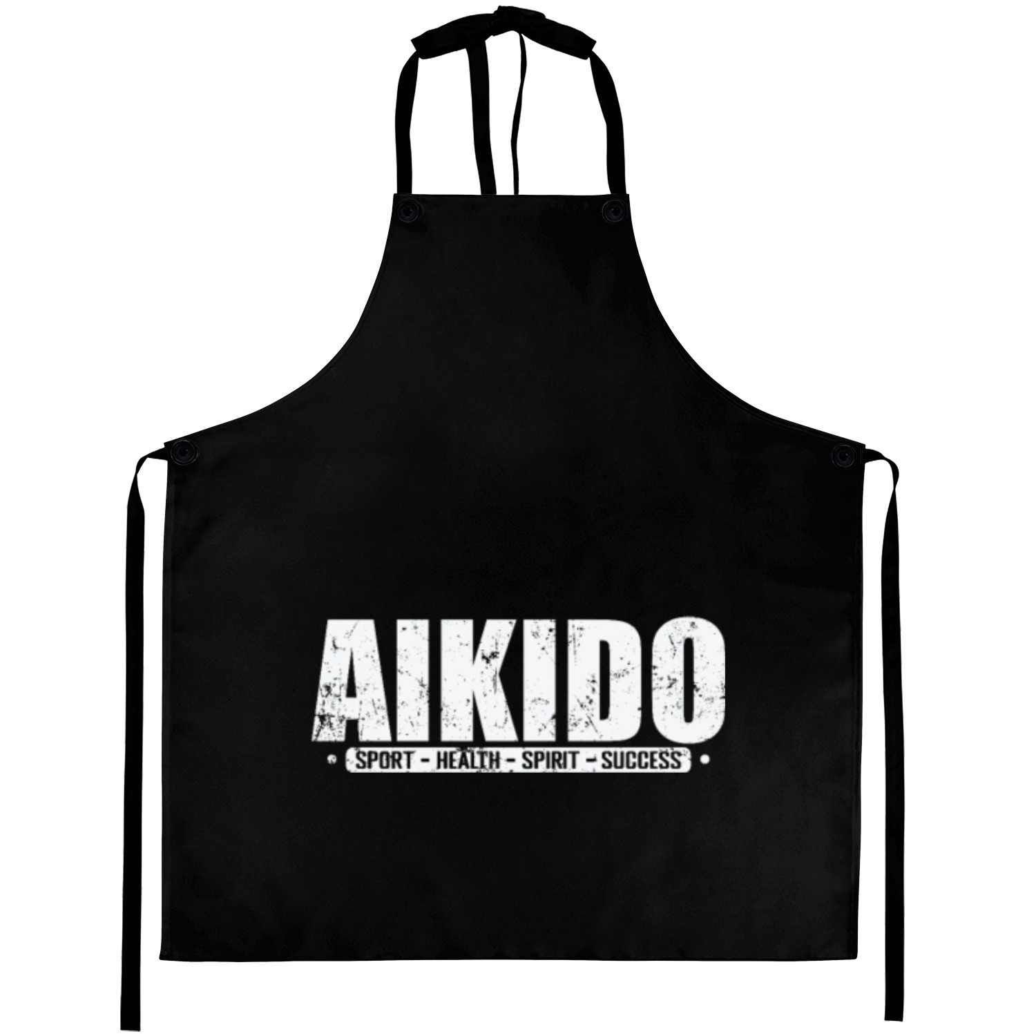 Aikido Sport Health Spirit Success Martial Arts Aprons