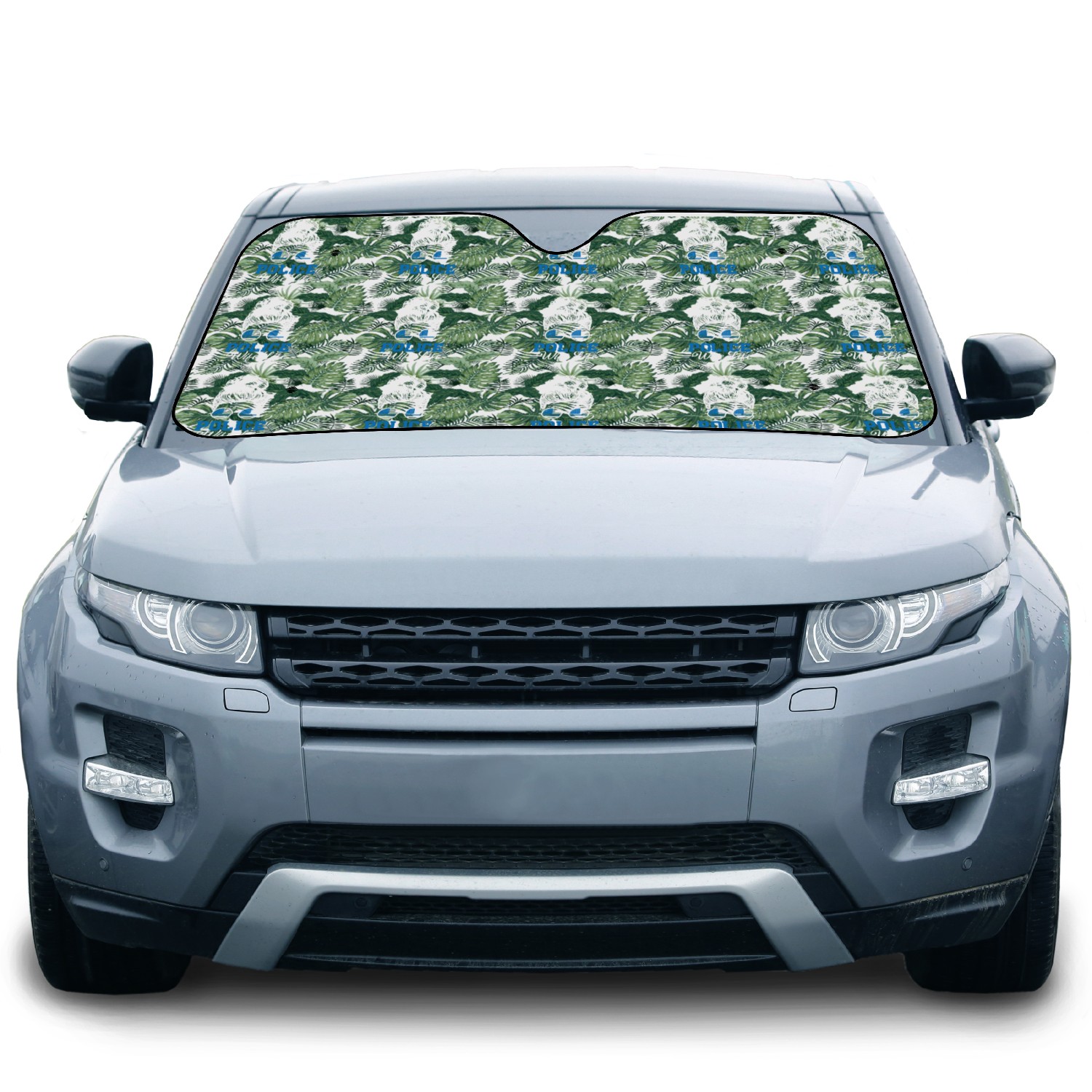 Police Wife Life Cop Law Enforcement Officer Car Sun Shades