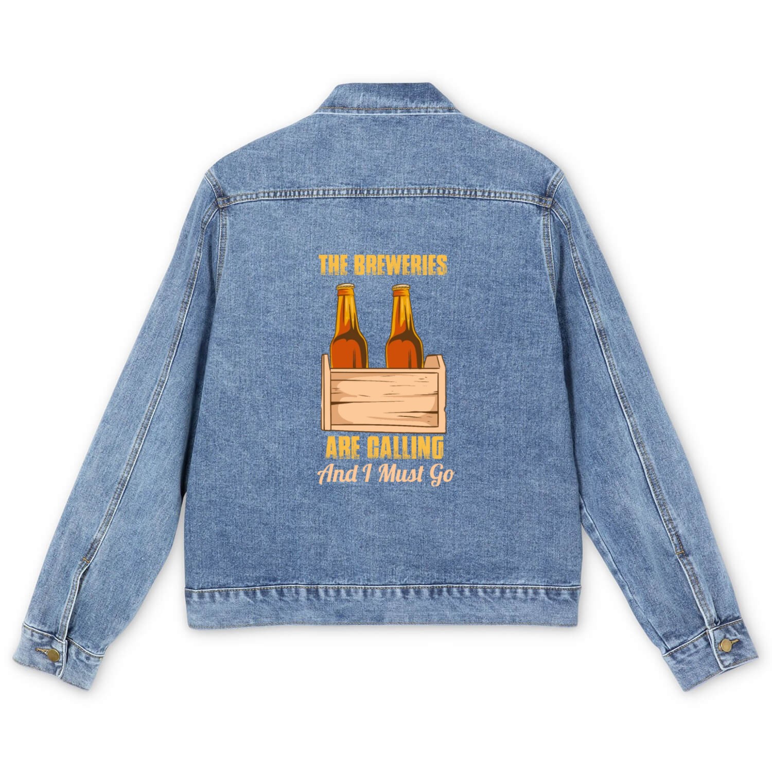Breweries Are Calling Men's Denim Jackets