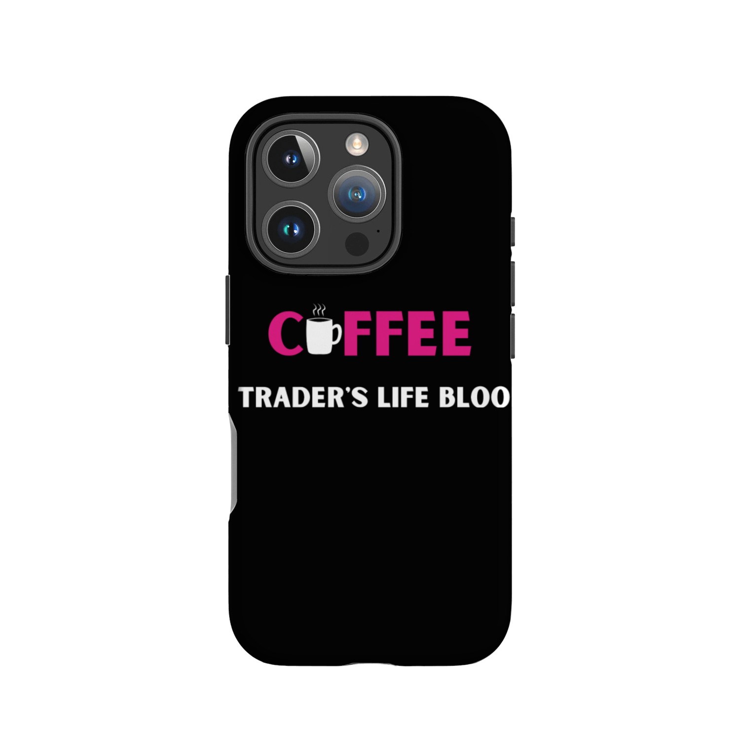 Coffee, A Trader's Life Blood IPhone Cases