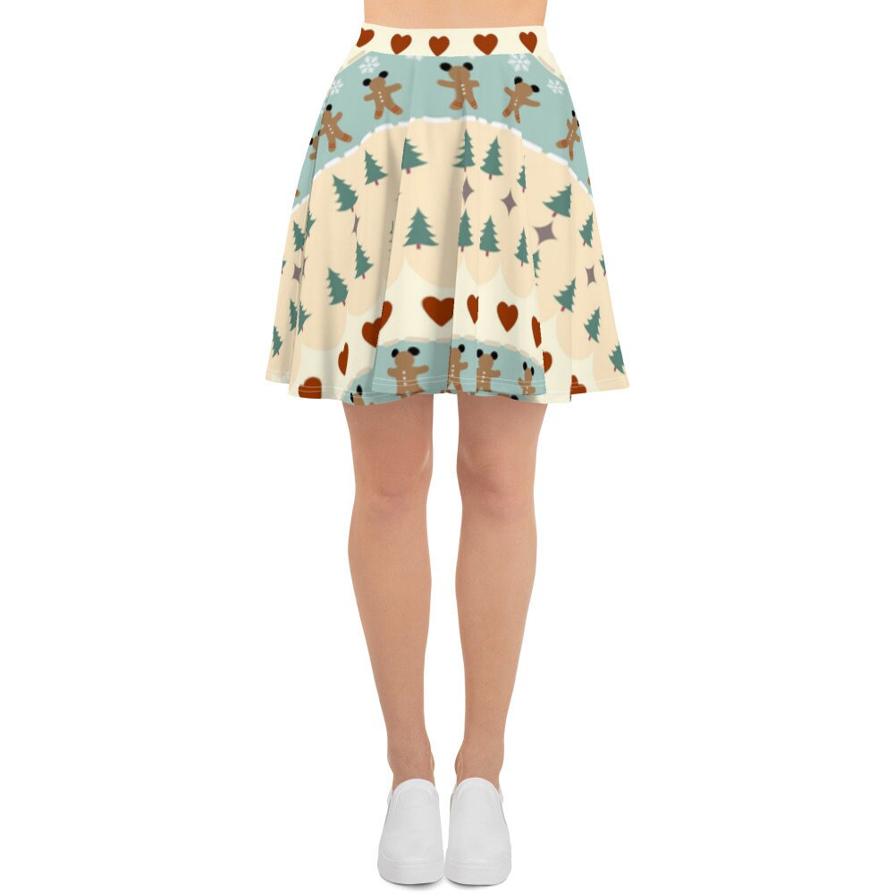 Gingerbread Street Women's Skater Skirt for influencer Running Princess Costume Princess outfit Marathon Costume